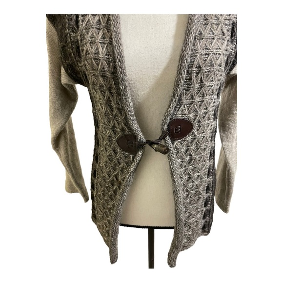 Vanity Italian womens cardigan knit mohair and wool blend. Size medium. … - Picture 3 of 14